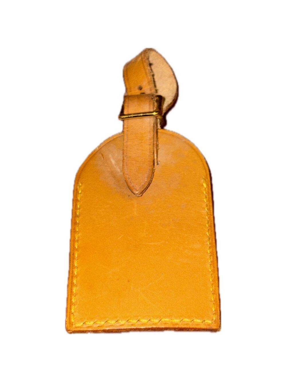 Louis Vuitton Leather Luggage Tag - Picture 3 of 6